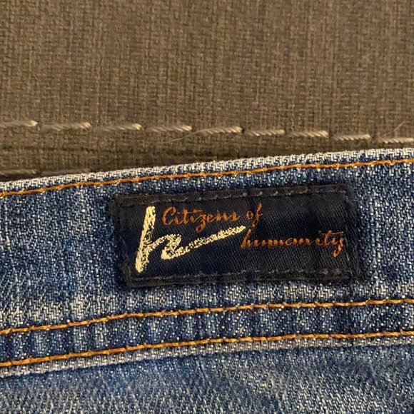 Citizens of Humanity, Ingrid #002 stretch low waist flare jeans, size 29 - Picture 3 of 7